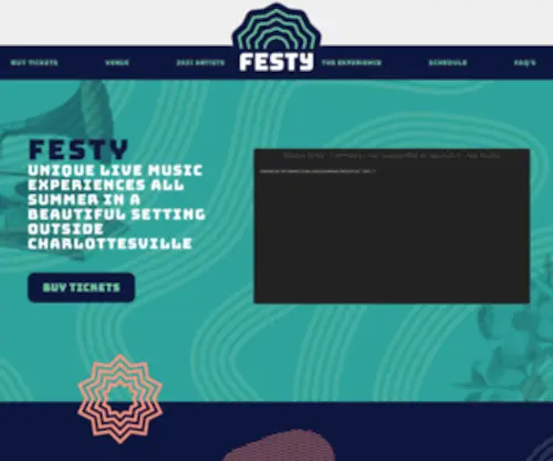 Thefesty.com(The Festy) Screenshot