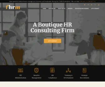 Thefhrm.com(FREEMAN HUMAN RESOURCE MANAGEMENT) Screenshot