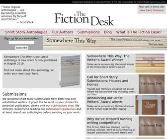 Thefictiondesk.com(The Fiction Desk) Screenshot