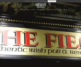 Thefield.com(The Field Irish Pub) Screenshot