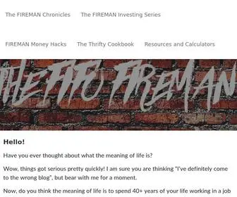 Thefifofireman.com(Financial Independence in a Nutshell) Screenshot