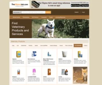 Thefilipinovet.com(The Filipino Vet) Screenshot