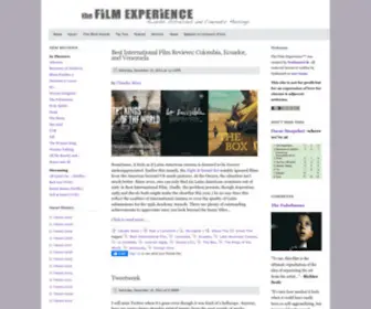 Thefilmexperience.net(The Film Experience) Screenshot