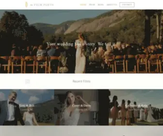 Thefilmpoets.com(Destination Wedding Videographers) Screenshot