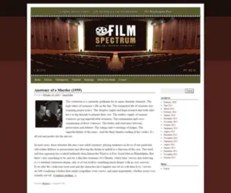 Thefilmspectrum.com(The Film Spectrum) Screenshot