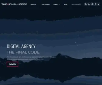 Thefinalcode.com(The Final Code) Screenshot