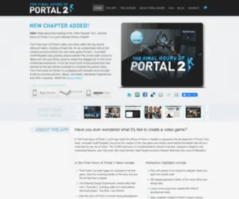 Thefinalhoursofportal2.com(The Final Hour of Portal 2) Screenshot