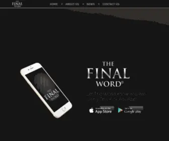 Thefinalword.xyz(256 Women seeking men) Screenshot