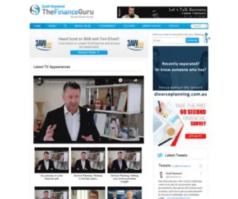 Thefinanceguru.com.au(Superannuation Advice) Screenshot