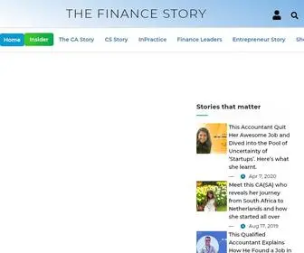 Thefinancestory.com(The Finance Story) Screenshot