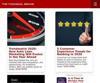 Thefinancialbrand.com(The Financial Brand) Screenshot