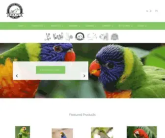Thefinchfarm.com(The Finch Farm presents pet birds for sale online) Screenshot