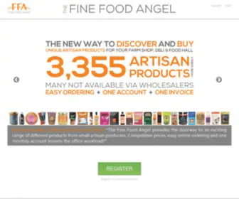 Thefinefoodangel.co.uk(The Fine Food Angel) Screenshot