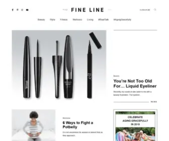 Thefinelinemag.com(The Fine Line) Screenshot