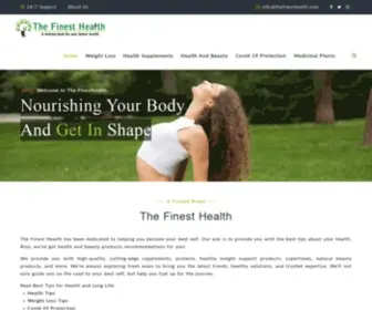 Thefinesthealth.com(thefinesthealth) Screenshot