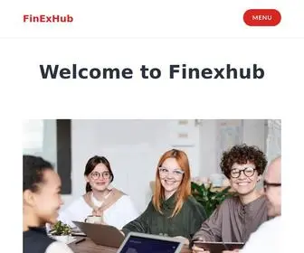 Thefinexhub.com(Finexhub The key to success) Screenshot