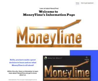 Thefintechsolution.com(MoneyTime is a well throughout dynamic and highly innovative Financial Technology (FinTech)) Screenshot