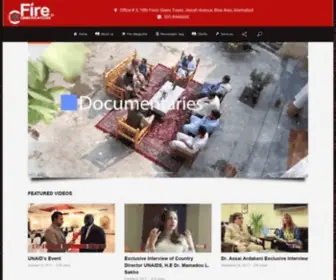 Thefire.com.pk(Fire communication) Screenshot
