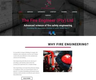 Thefireengineer.co.za(Fire Engineering Consultants) Screenshot