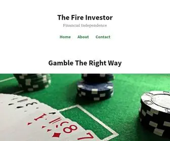 Thefireinvestor.com(Financial Independence) Screenshot