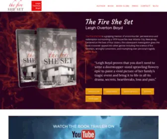 Thefiresheset.com(The Fire She Set) Screenshot