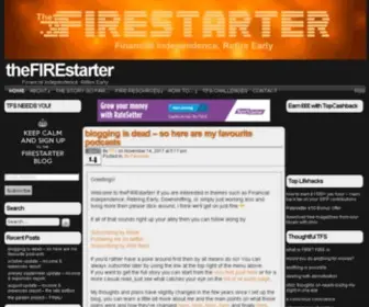 Thefirestarter.co.uk Screenshot