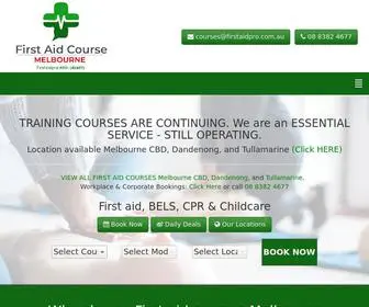 Thefirstaidcoursemelbourne.com.au(First aid course Melbourne) Screenshot