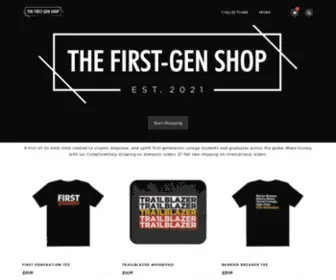 Thefirstgenshop.com(The First) Screenshot