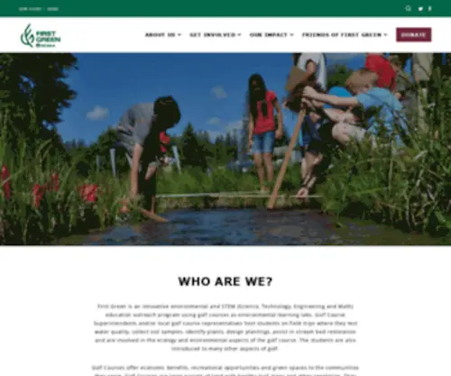 Thefirstgreen.org(First Green) Screenshot