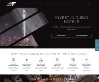 Thefirstgroup.com(Dubai Property Investment) Screenshot