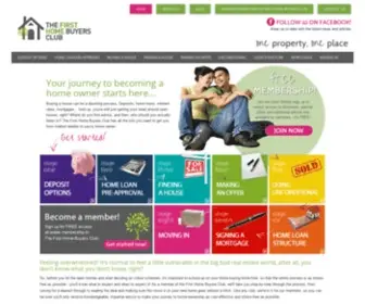 Thefirsthomebuyersclub.co.nz(Buying Your First Home In New Zealand) Screenshot