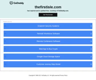 Thefirstisle.com(Create an Ecommerce Website and Sell Online) Screenshot