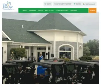 Thefirstteebentonharbor.org(The First Tee) Screenshot
