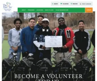 Thefirstteemetny.org(First Tee) Screenshot