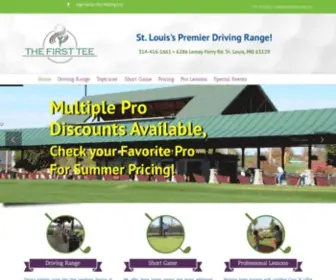 Thefirstteerange.com(Driving Range In St Louis) Screenshot