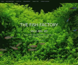 Thefishfactoryonline.com(The Fish Factory) Screenshot