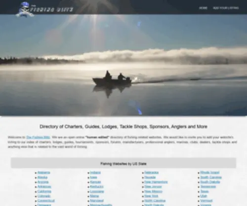 Thefishingblitz.com(The Fishing Blitz Directory) Screenshot