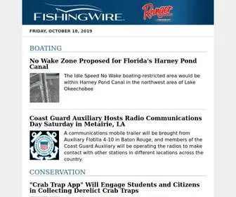 Thefishingwire.com(The Fishing Wire) Screenshot