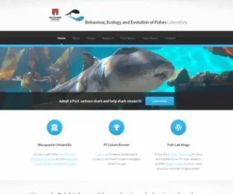 Thefishlab.com(Fish Lab) Screenshot