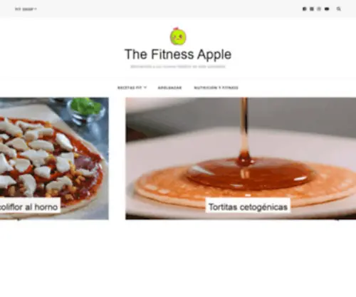 Thefitnessapple.com(Nutrición) Screenshot