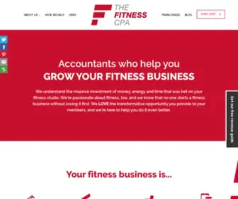 ThefitnesscPa.com(Fitness Center Accounting Experts) Screenshot