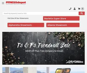 Thefitnessdepot.com(Atlanta Treadmill) Screenshot