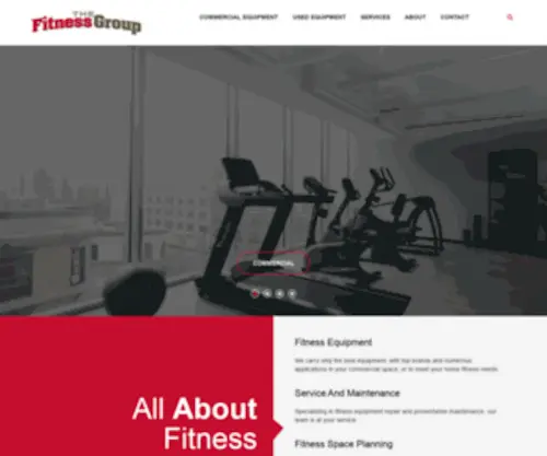 Thefitnessgroup.com(The Fitness Group) Screenshot