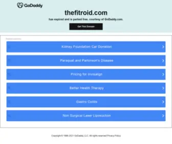 Thefitroid.com(Thefitroid) Screenshot