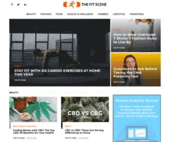 Thefitscene.com(Beauty & Tech Blog) Screenshot