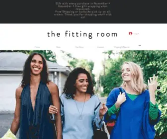 Thefittingroommpls.com(The fitting room) Screenshot