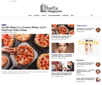 Thefix-Magazine.com(Geneal Blog) Screenshot