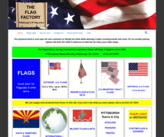 Theflagfactory.com(The Flag Factory) Screenshot