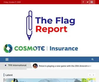 Theflagreport.com(Site is undergoing maintenance) Screenshot