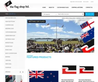 Theflagshop.co.nz(The Flag Shop Ltd) Screenshot